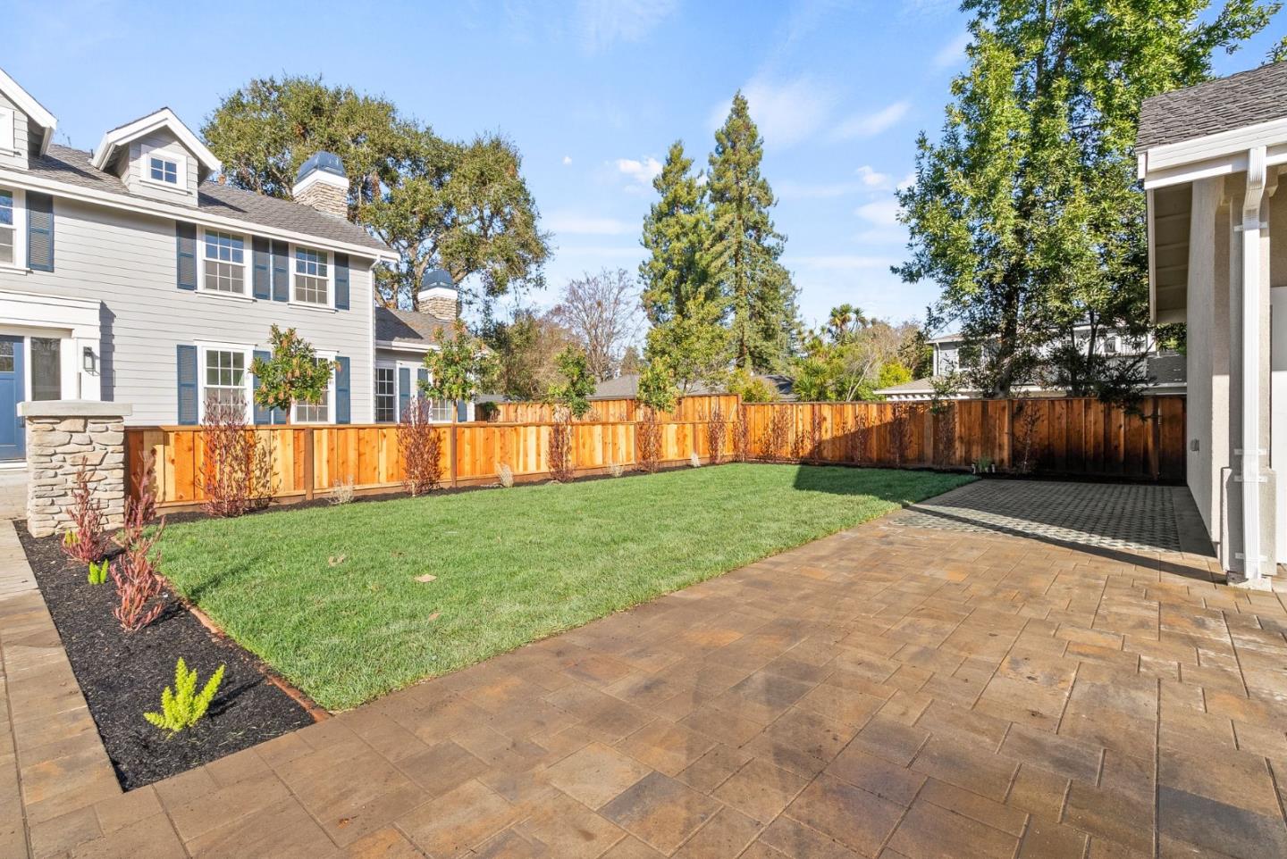 275 Willow Road Menlo Park, CA 94025 - Photo 34 of 40 a view of backyard with green space