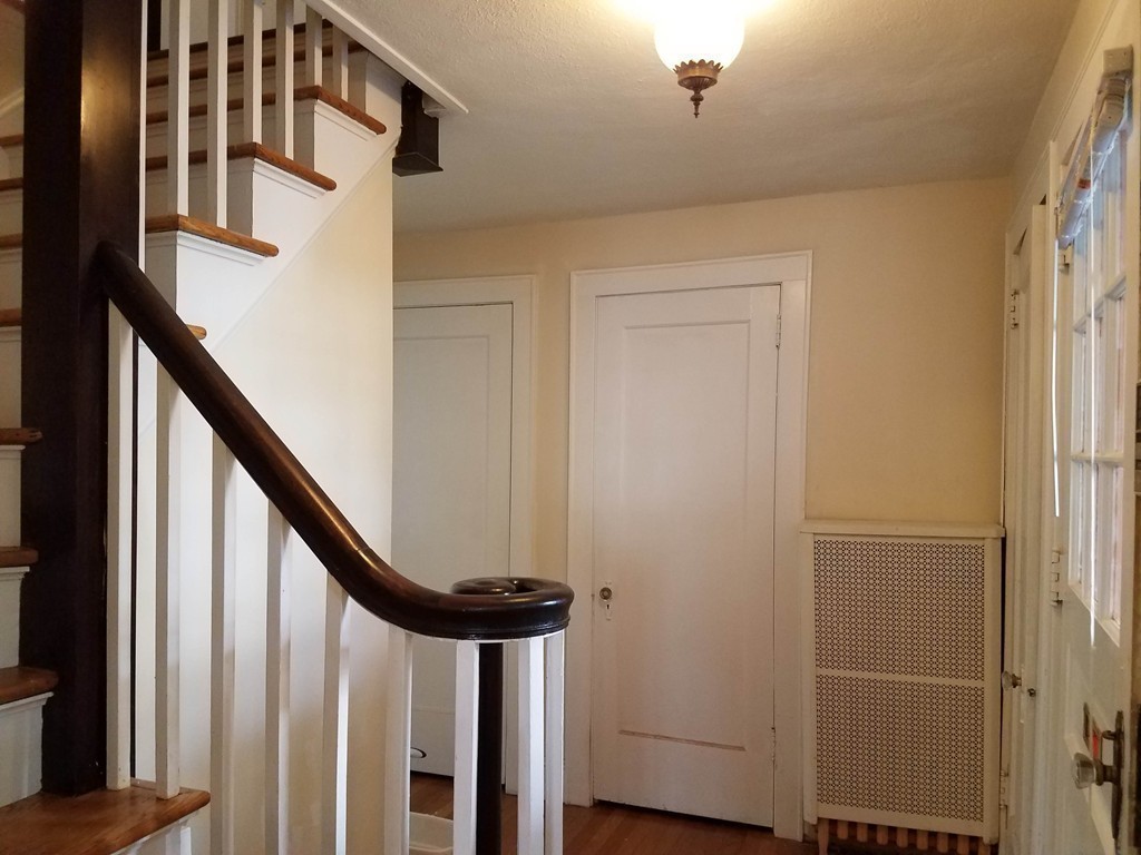 80 Eleanor Road Springfield, MA 01108 - Photo 13 of 30 a view of staircase with railing and white walls