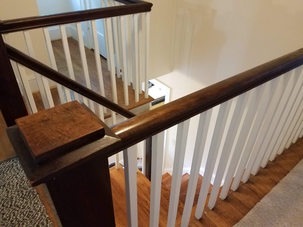 80 Eleanor Road Springfield, MA 01108 - Photo 15 of 30 a view of staircase with wooden floor and stairs