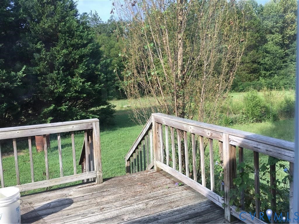 12232 Darbys Road Doswell, VA 23047 - Photo 4 of 17 Wooden terrace with a lawn