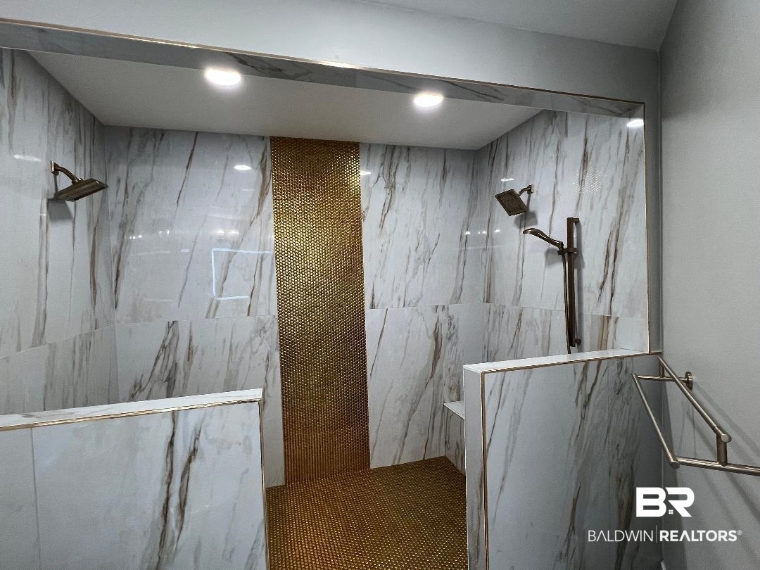 27580 Canal Road, Unit 1210 Orange Beach, AL 36561 - Photo 18 of 28 Full bathroom with a marble finish shower