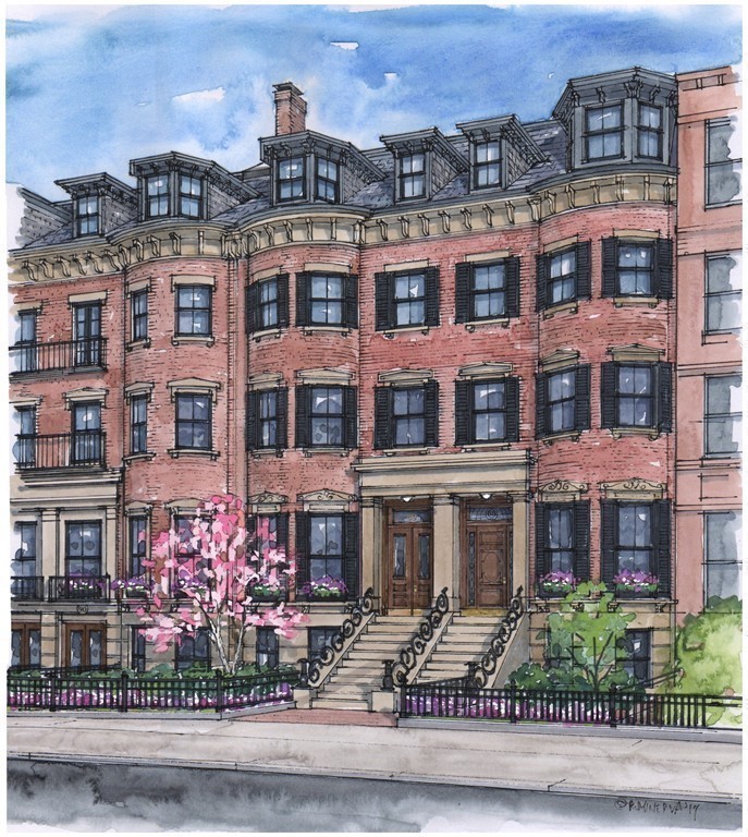 89 Beacon Street, Unit PH Boston, MA 02108 - Photo 17 of 22 a front view of a multi story residential apartment building