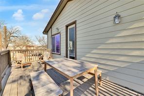 2947 Moss Street Austin, TX 78722 - Photo 14 of 15 View of wooden deck