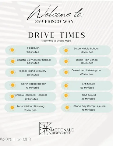 $271,900 | 359 Frisco Way, Holly Ridge, NC 28445