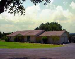 232 Skyline Road Georgetown, TX 78628 - Photo 1 of 1 a view of a big house with a yard and potted plants