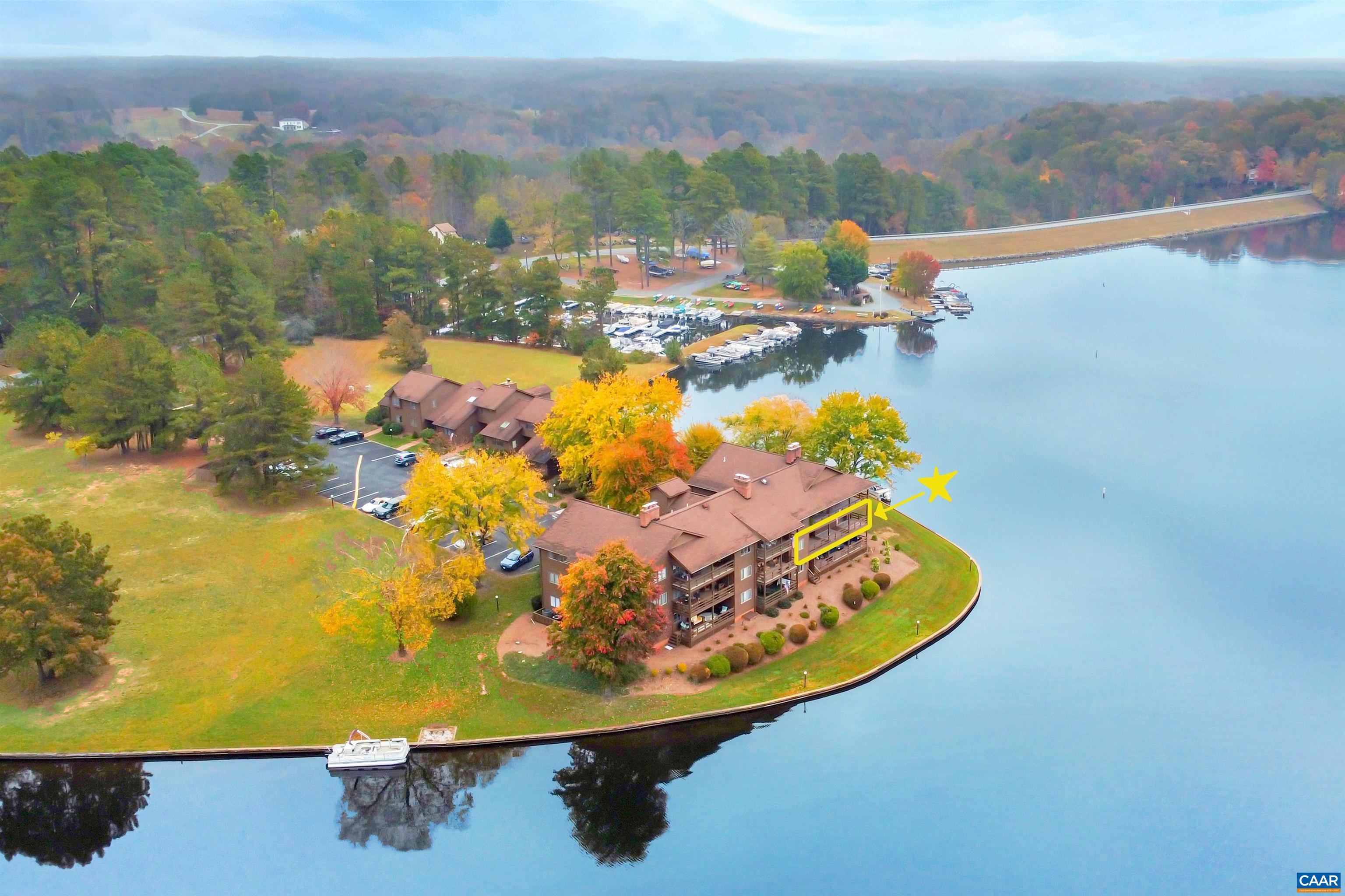 4 Marina Point Palmyra, VA 22963 - Photo 45 of 51 a view of a swimming pool with a lake view