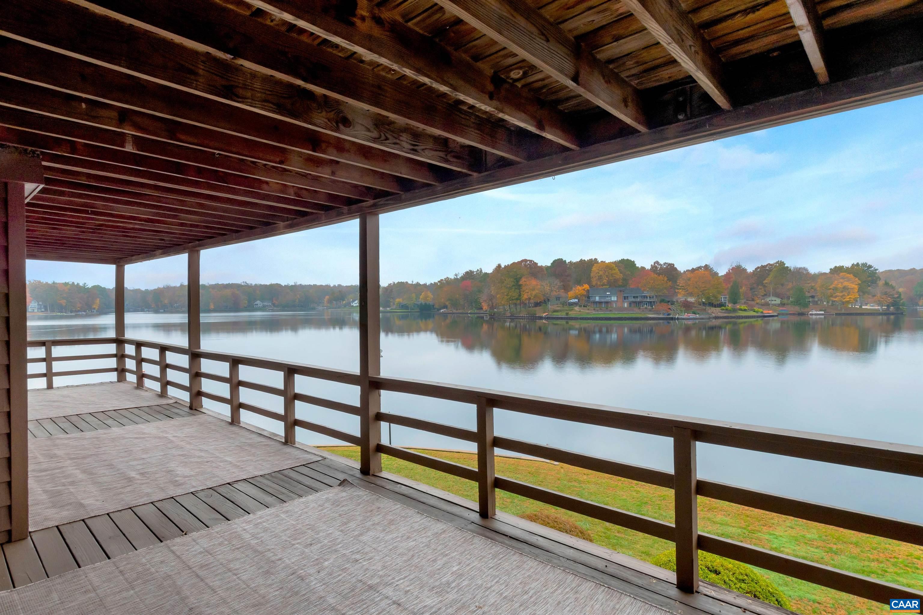 4 Marina Point Palmyra, VA 22963 - Photo 5 of 51 a view of a lake from balcony
