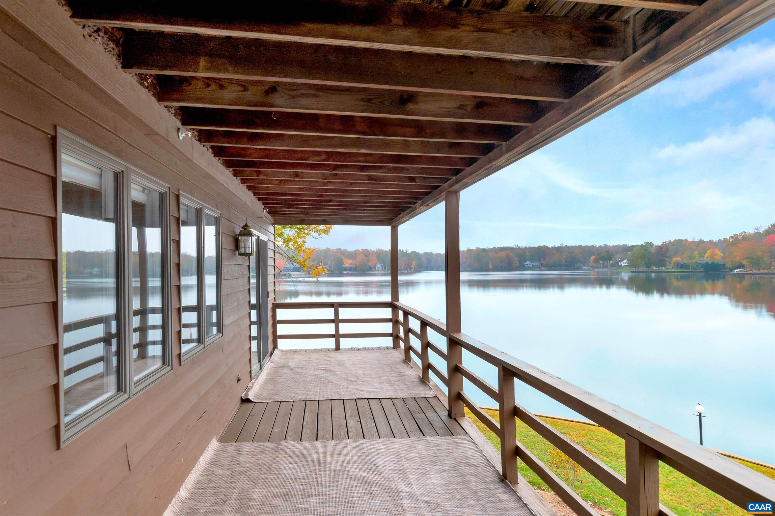 4 Marina Point Palmyra, VA 22963 - Photo 6 of 51 a view of balcony with wooden floor and outdoor space
