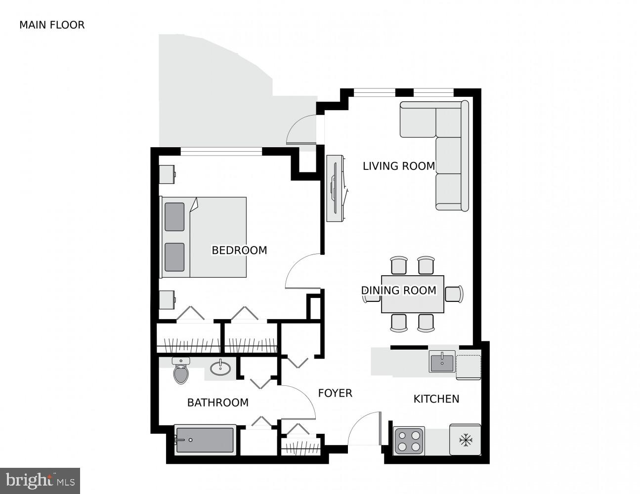 900 North Taylor Street, Unit 909 Arlington, VA 22203 - Photo 42 of 42 a picture of a book and a bed