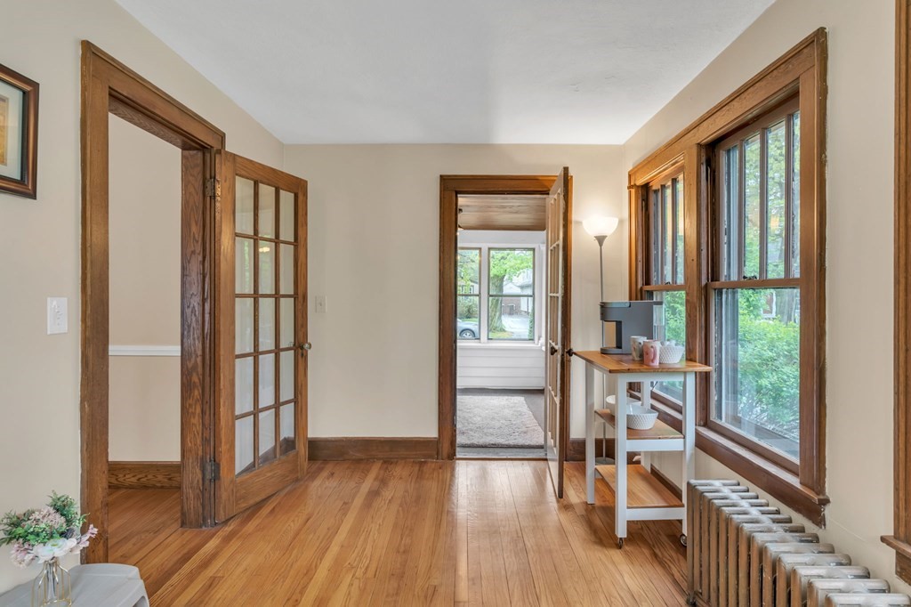 108 Manchester Terrace Springfield, MA 01108 - Photo 18 of 40 a view of front door with wooden floor