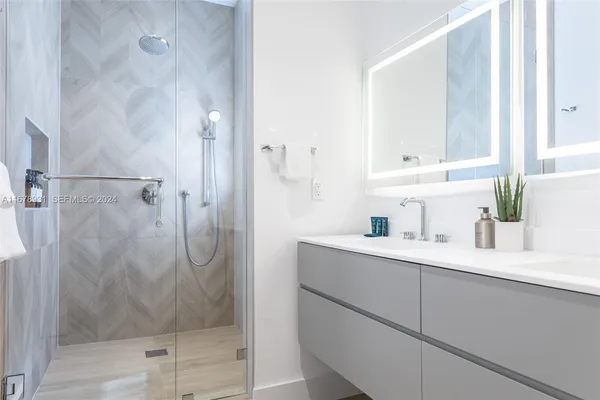 a view of walk in closet