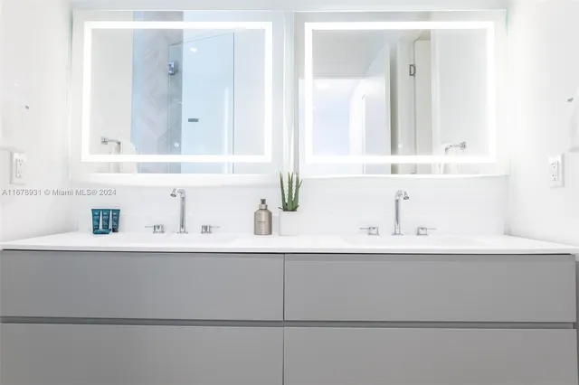 a dining room with table and chairs