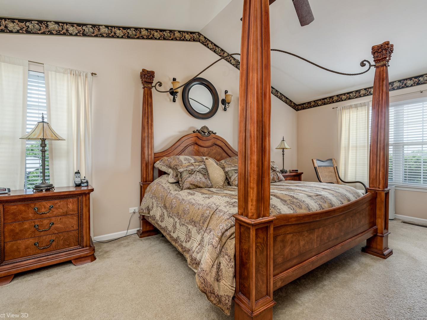 1606 Creekside Circle Minooka, IL 60447 - Photo 18 of 30 a bed sitting in a room next to a window