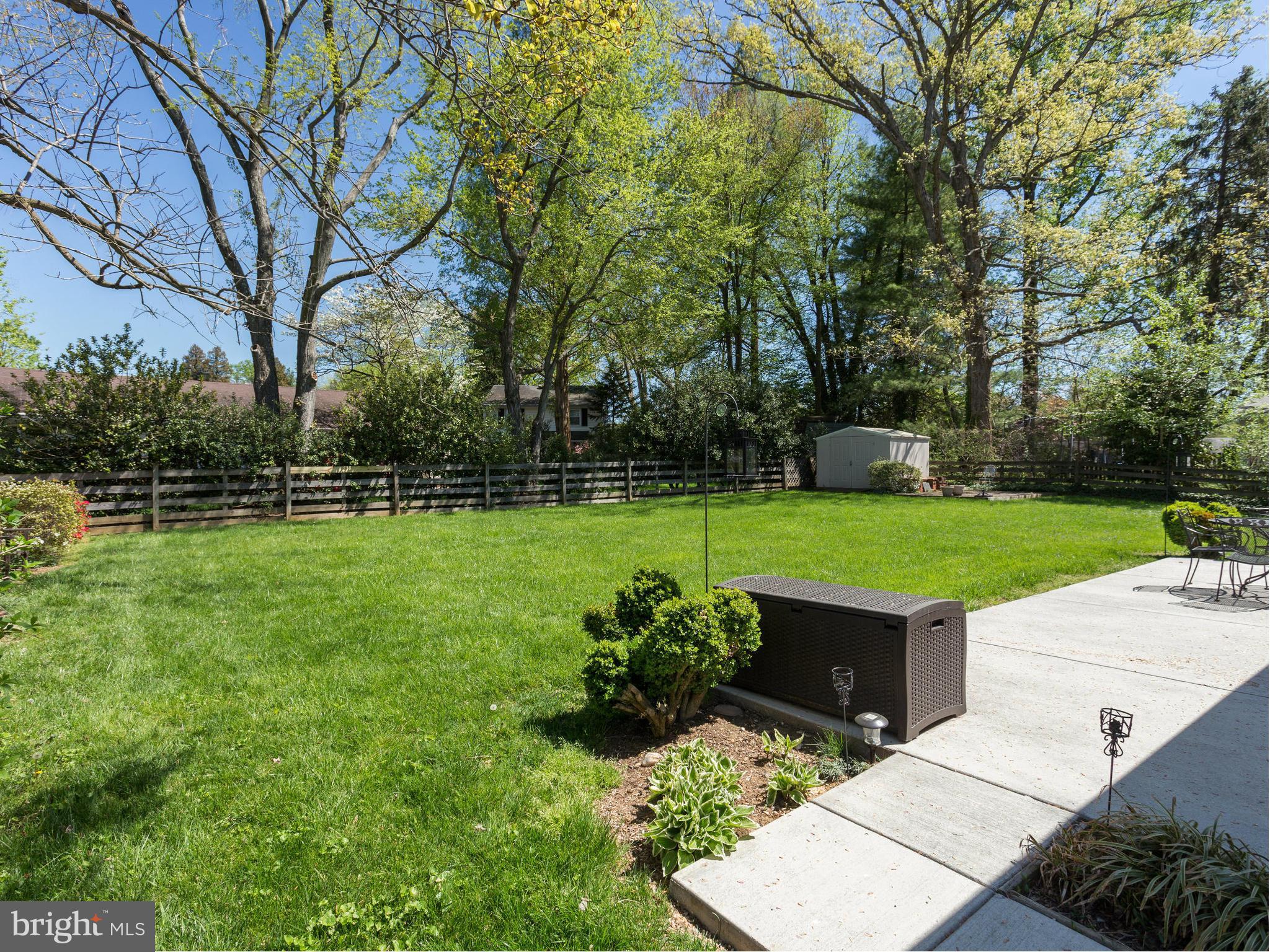 5218 Garner Street Springfield, VA 22151 - Photo 27 of 29 a view of a garden with plants