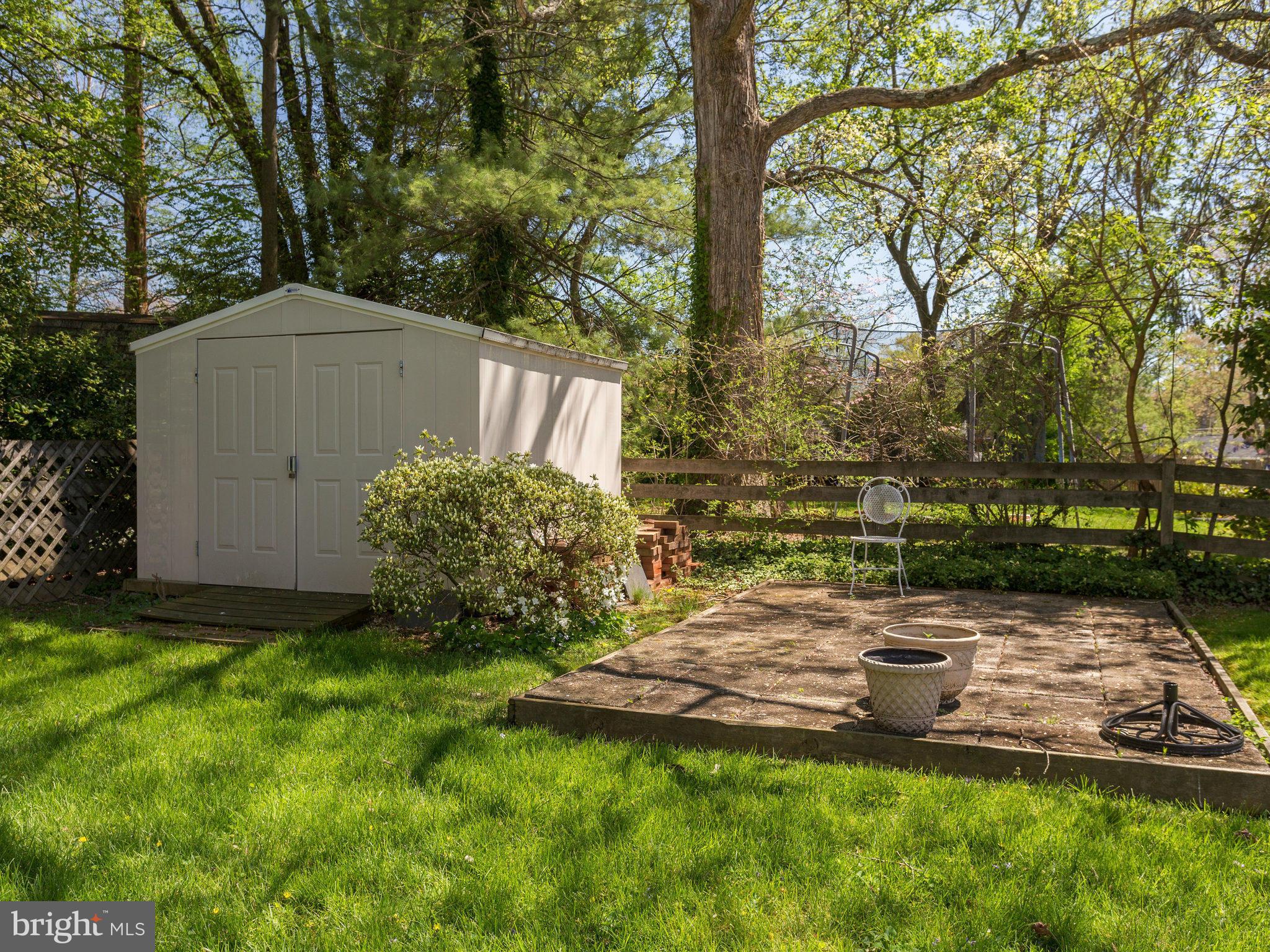 5218 Garner Street Springfield, VA 22151 - Photo 28 of 29 a backyard of a house with lots of green space