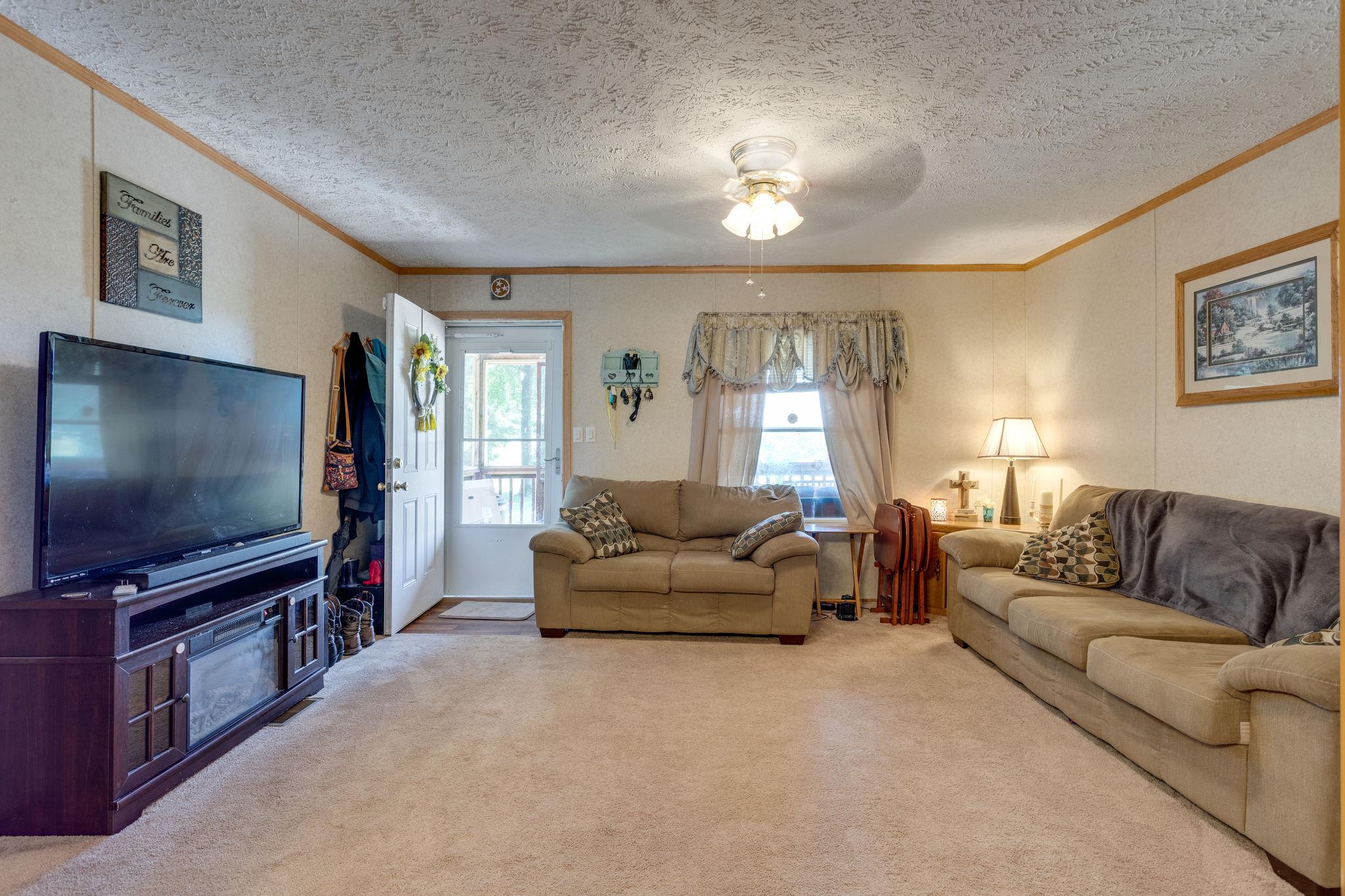 204 Screamer Road Lynnville, TN 38472 - Photo 5 of 18 Living Room with Carpeted floor coverings