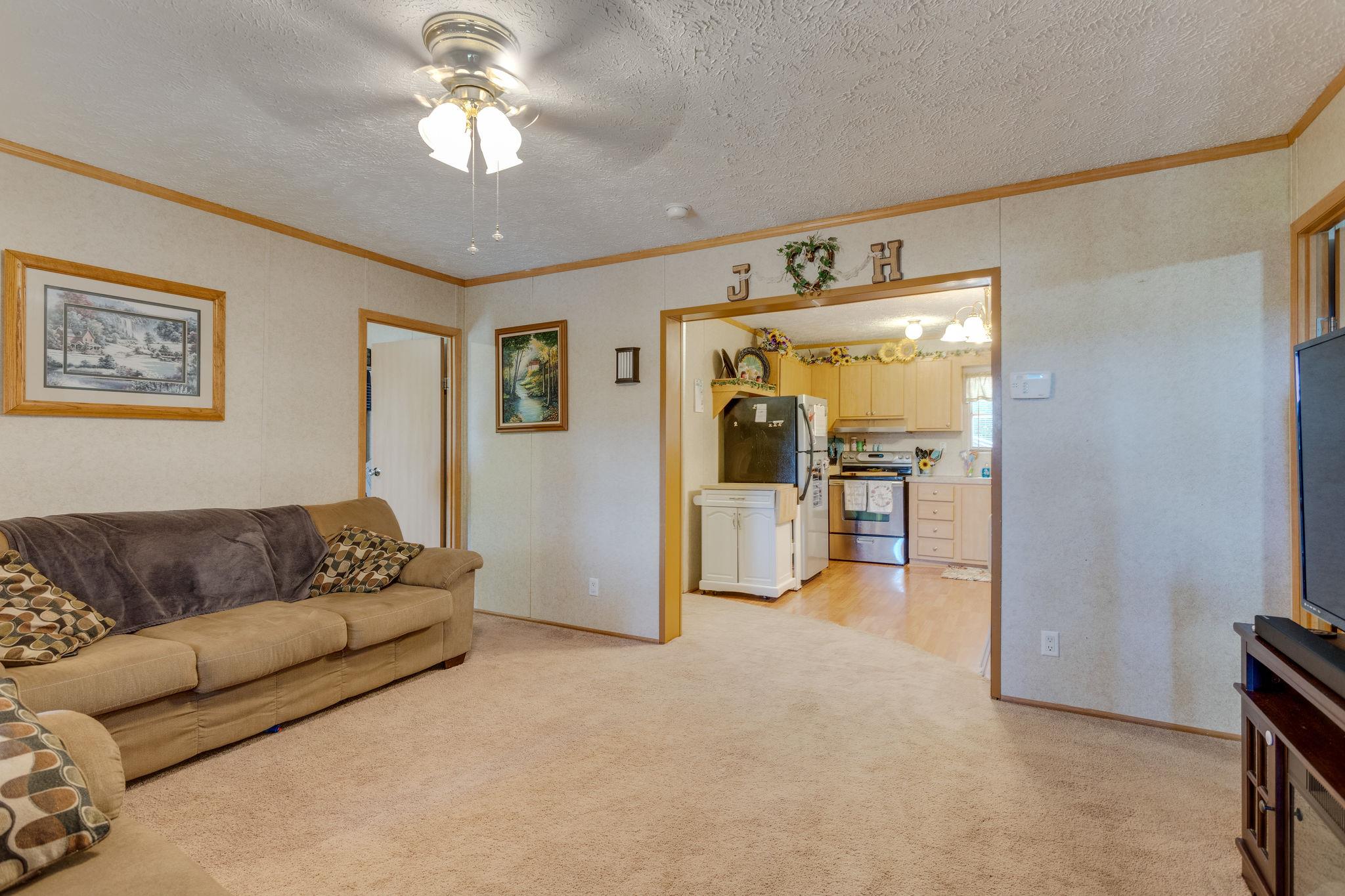204 Screamer Road Lynnville, TN 38472 - Photo 6 of 18 Living Room located off Kitchen