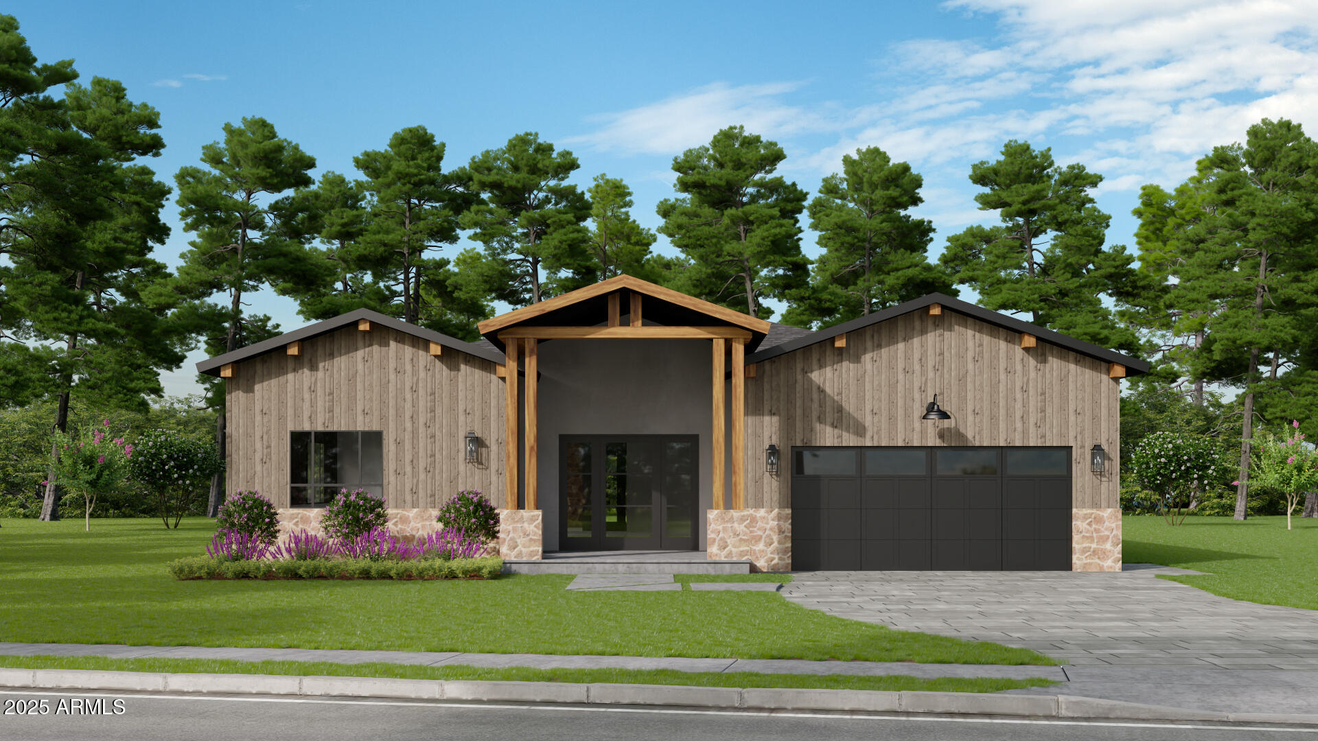 4165 West W Forest Pine, AZ 85544 - Photo 4 of 24 a front view of house with yard and green space