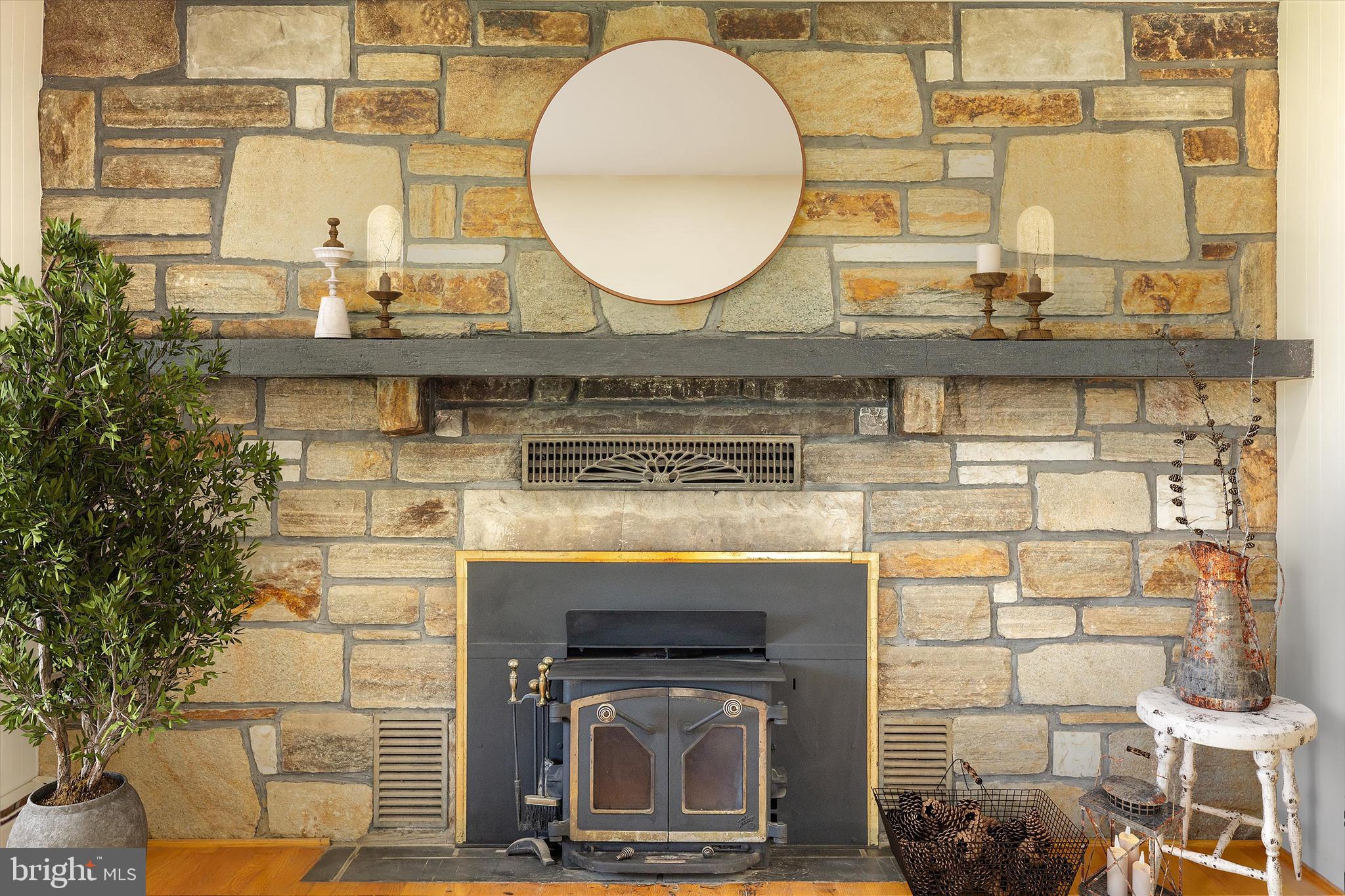 1021 Saffell Road Reisterstown, MD 21136 - Photo 22 of 57 Beautiful stone fireplace