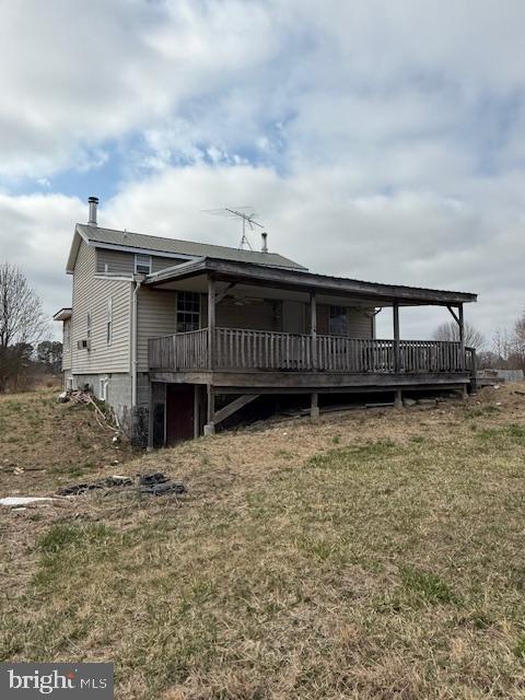 21365 Canoe Neck Way Abell, MD 20606 - Photo 18 of 23 a view of a house with a balcony