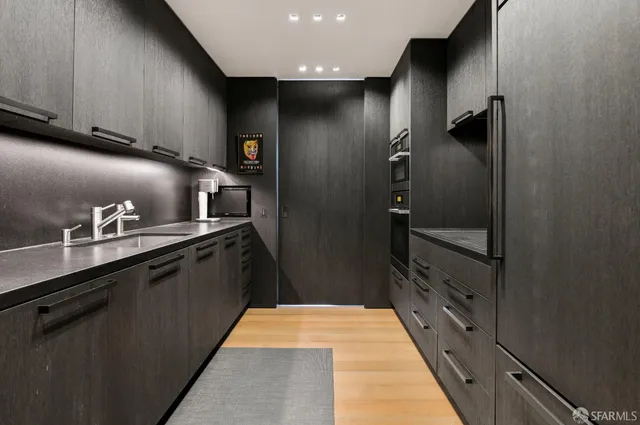 a close view of refrigerator