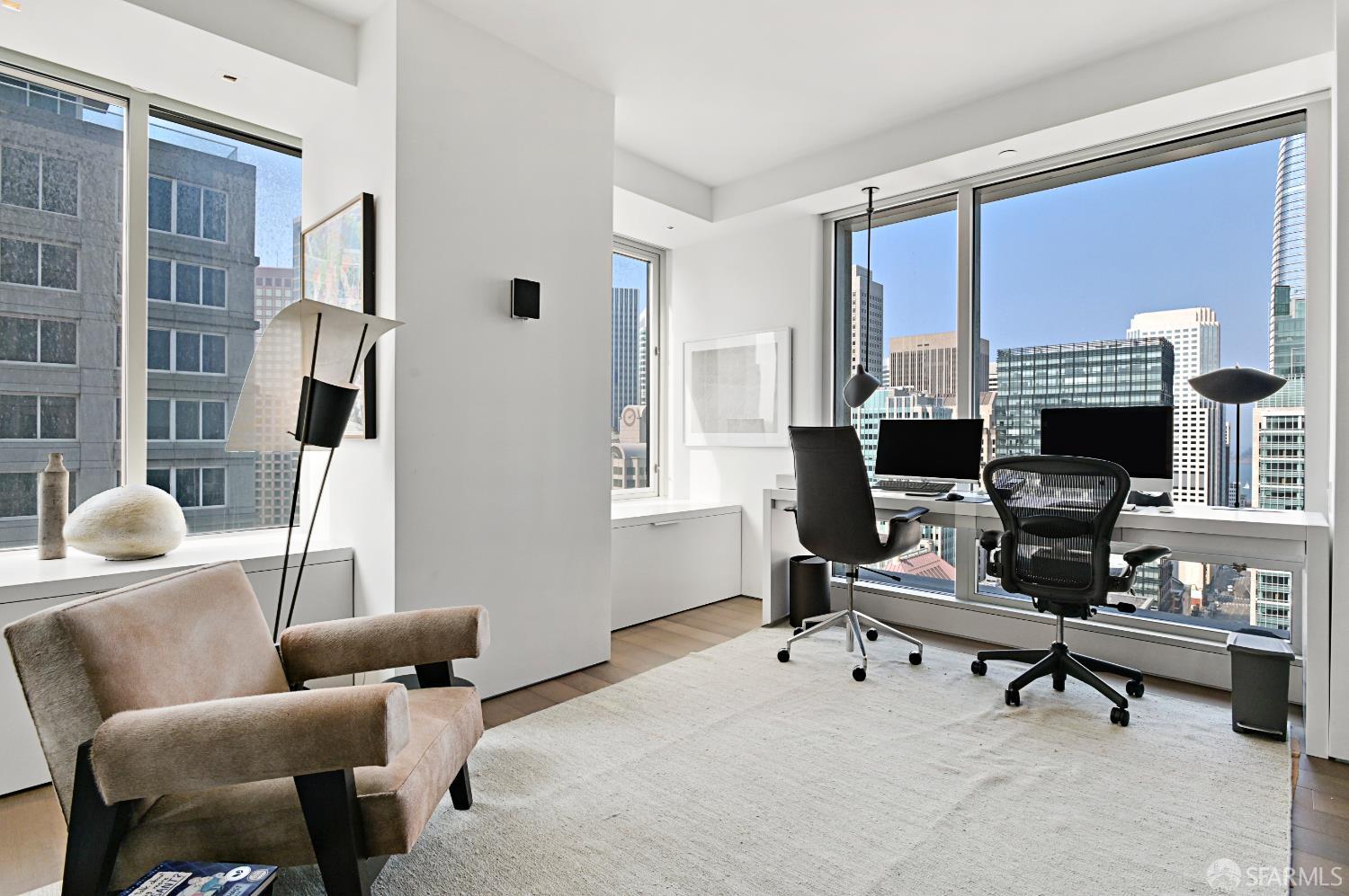 188 Minna, Unit 27A San Francisco, CA 94105 - Photo 22 of 42 a living room with furniture and a fireplace
