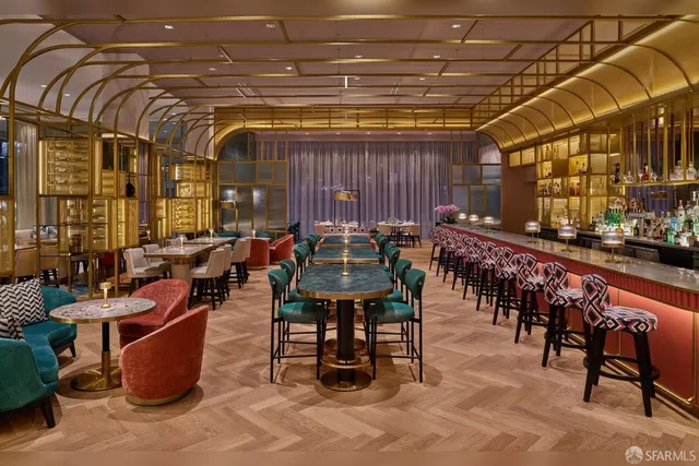 a view of a bar restaurant