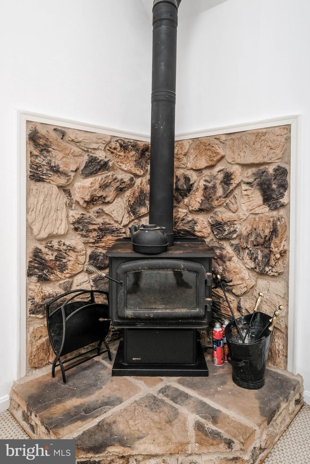 59 Alpine Drive Front Royal, VA 22630 - Photo 23 of 82 This woodstove is not hooked up but can convey