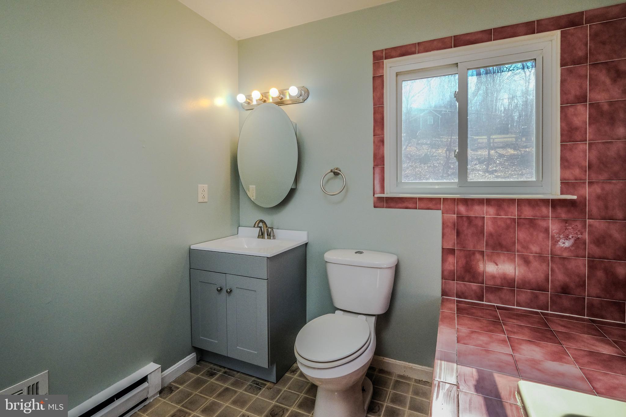 59 Alpine Drive Front Royal, VA 22630 - Photo 31 of 82 a bathroom with a toilet a sink and mirror