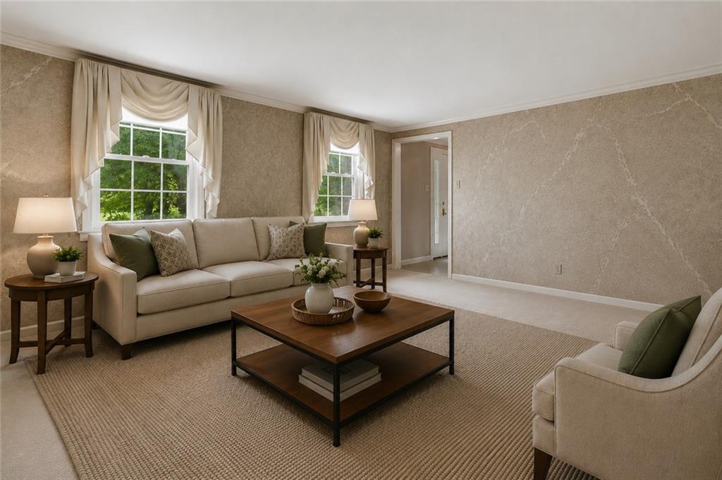 153 Seegar Road Upper St. Clair, PA 15241 - Photo 13 of 50 Living Room
