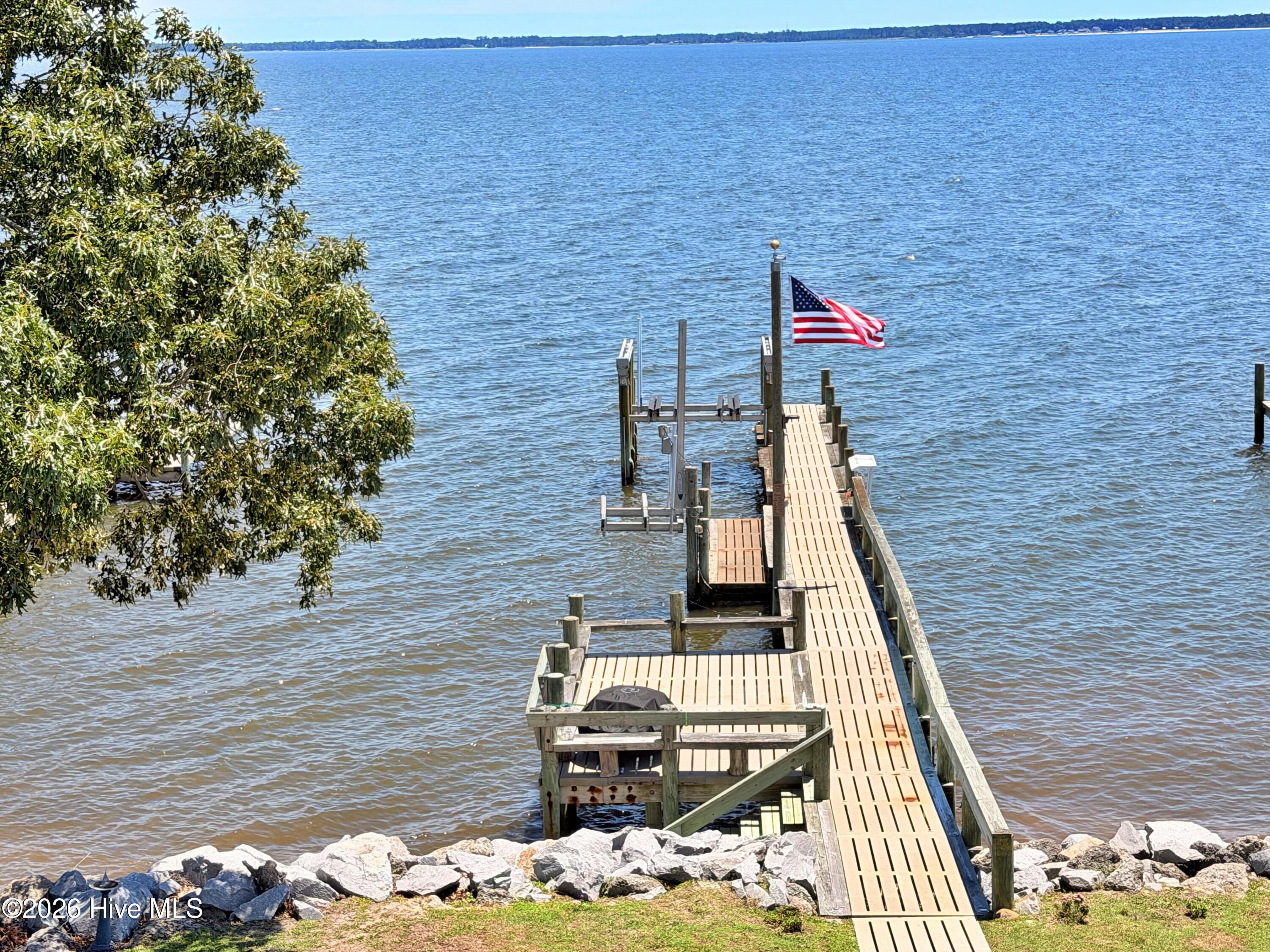 481 River Road Arapahoe, NC 28510 - Photo 36 of 70 dock from balcony