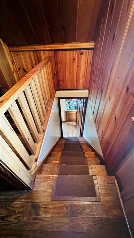 1414 Burtner Road Natrona Heights, PA 15065 - Photo 36 of 42 Steps looking down from attic.