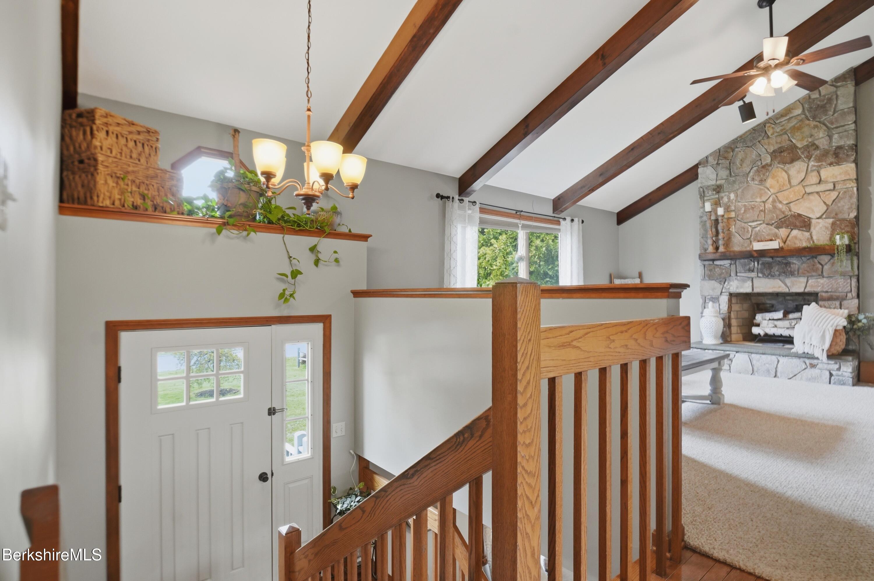 134 Oak Hill Road Pittsfield, MA 01201 - Photo 13 of 66 Staircase to Living Room