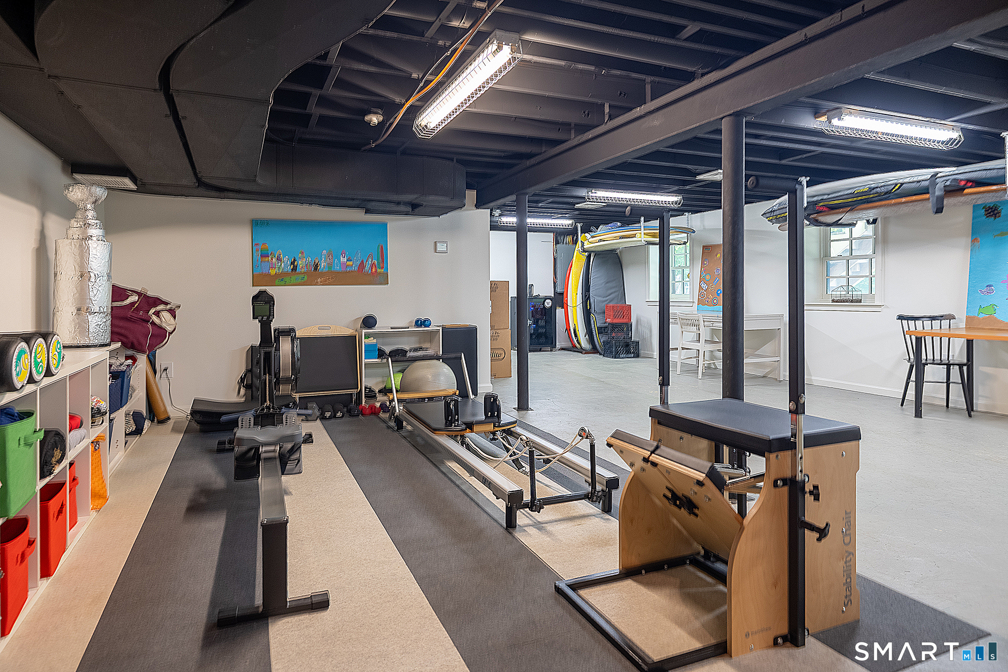 33 Hunter Lane Ridgefield, CT 06877 - Photo 32 of 39 a view of a room with gym equipment