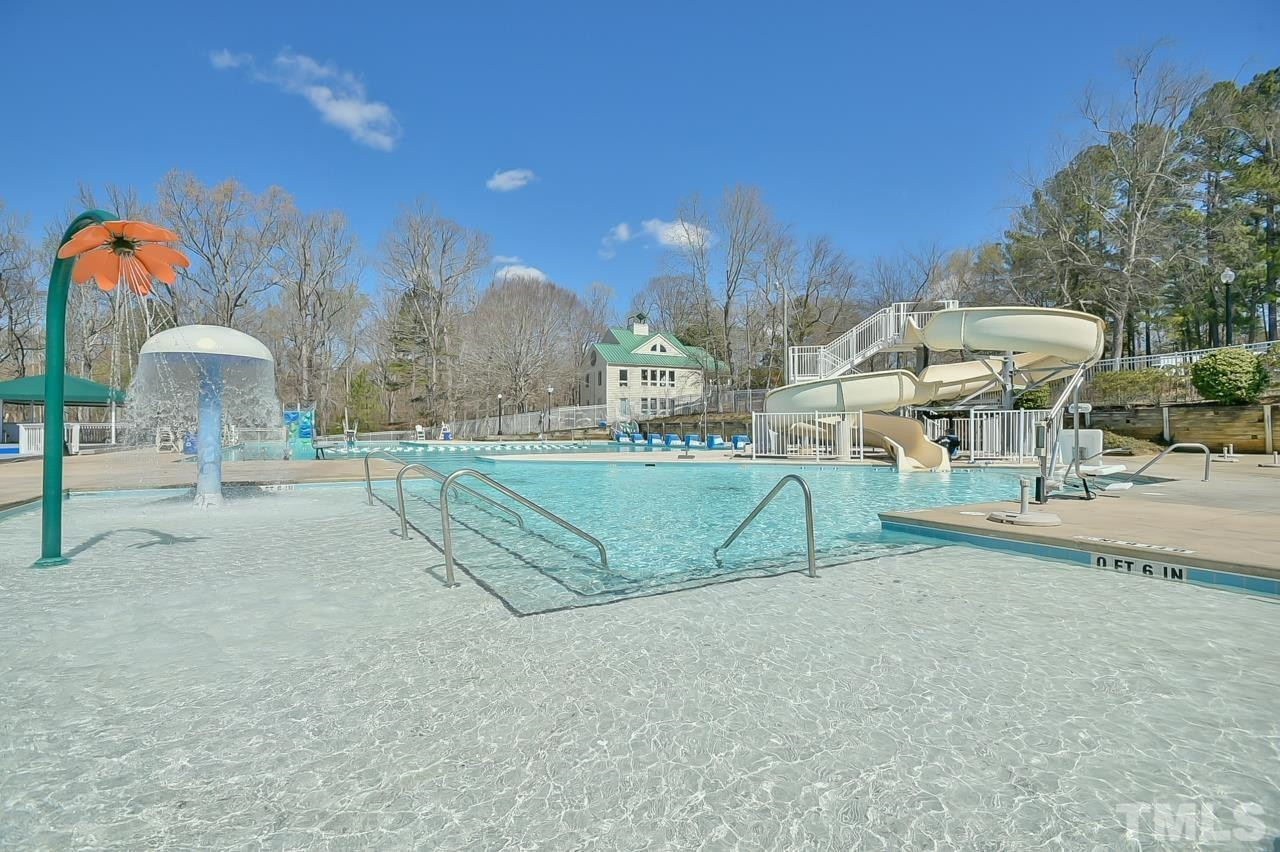 118 Shady Spring Place Durham, NC 27713 - Photo 30 of 33 a view of outdoor space and swimming pool