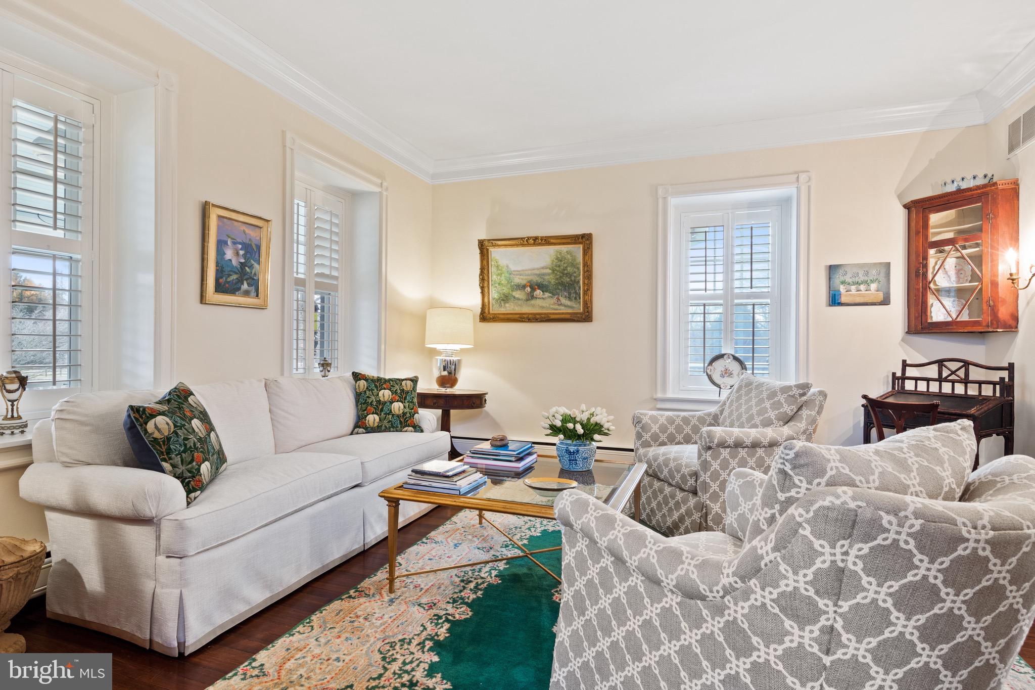 1571 North Valley Road Malvern, PA 19355 - Photo 20 of 93 Formal living room - beautiful trim and detail!