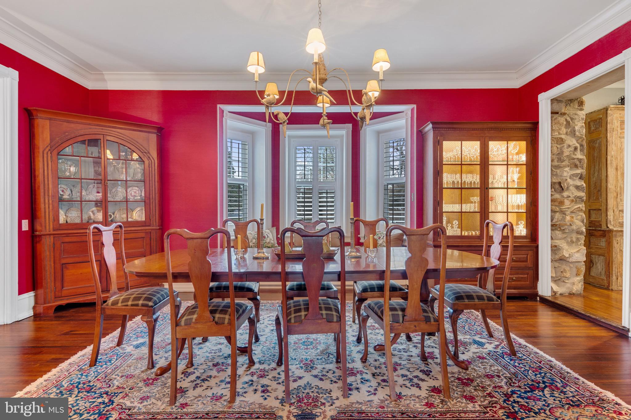 1571 North Valley Road Malvern, PA 19355 - Photo 23 of 93 Beautiful Dining Room with built in cabinet