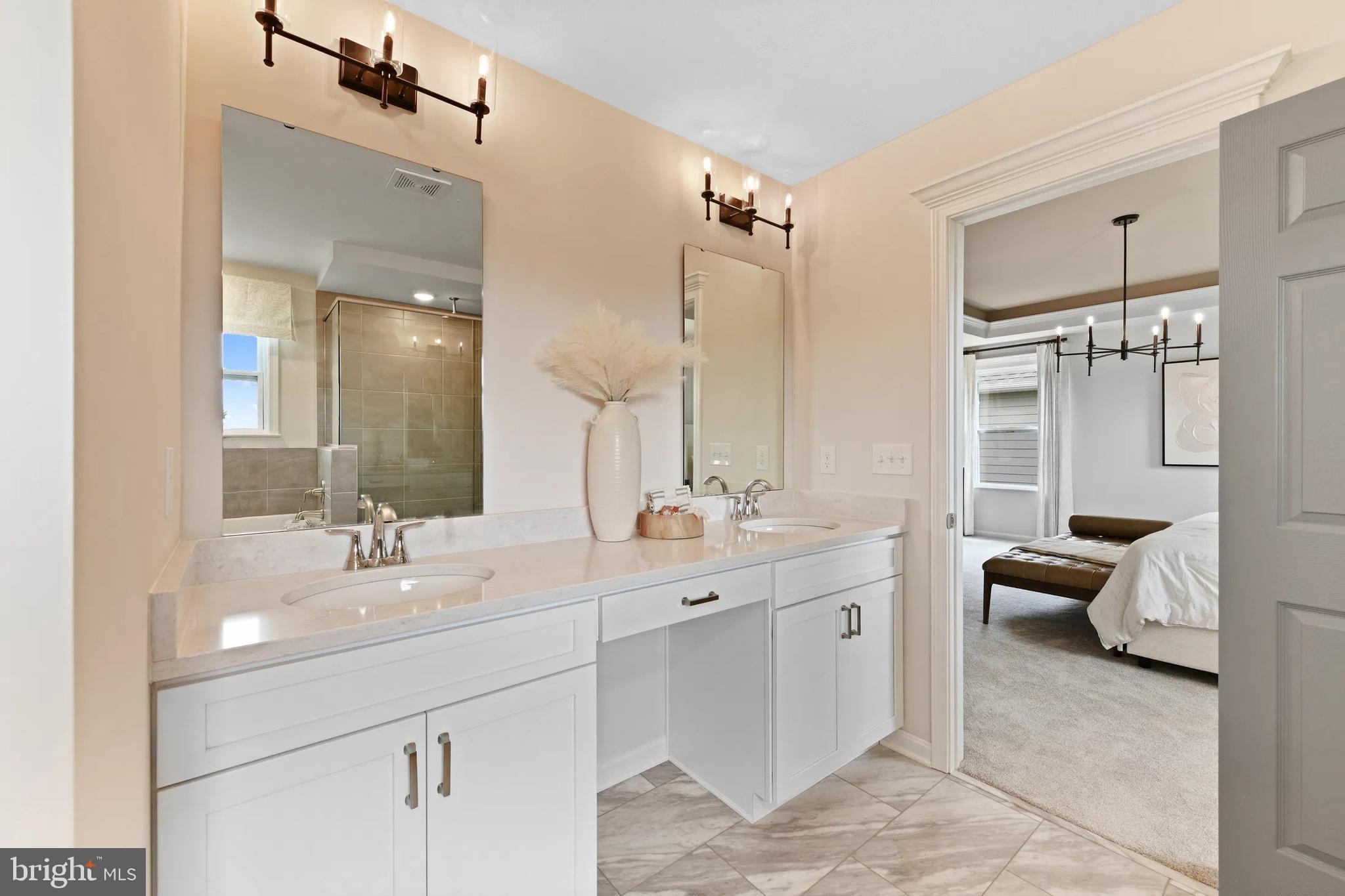 3 Bowens Run Road Bealeton, VA 22712 - Photo 11 of 14 a spacious bathroom with a double vanity sink mirror and