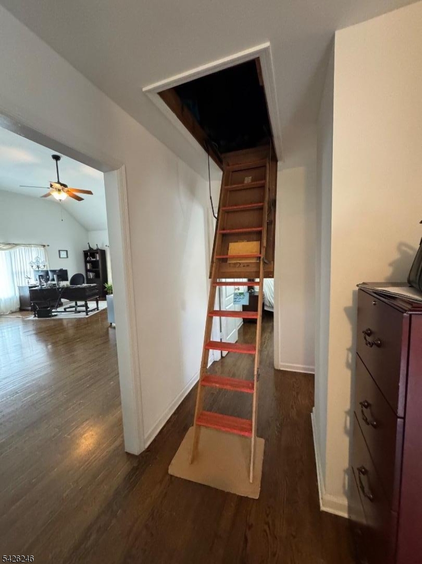 630 Valley Road Gillette, NJ 07933 - Photo 18 of 30 a view of entryway and hall with wooden floor