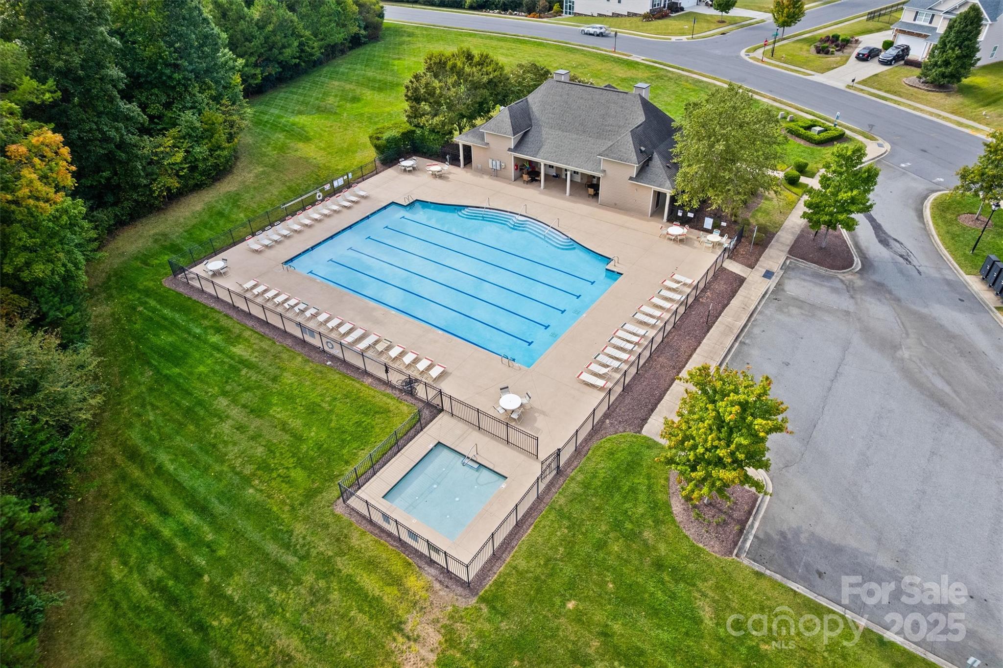 328 Cold Crk Way Mount Holly, NC 28120 - Photo 19 of 24 an aerial view of a house