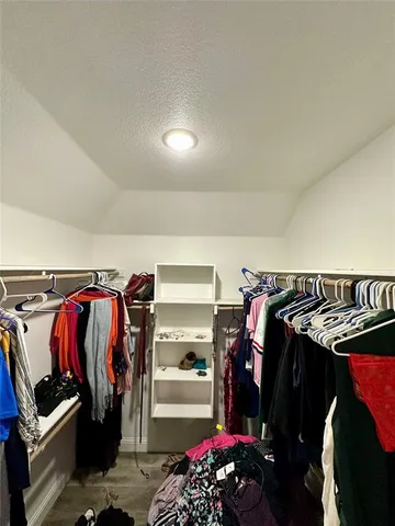 a walk in closet