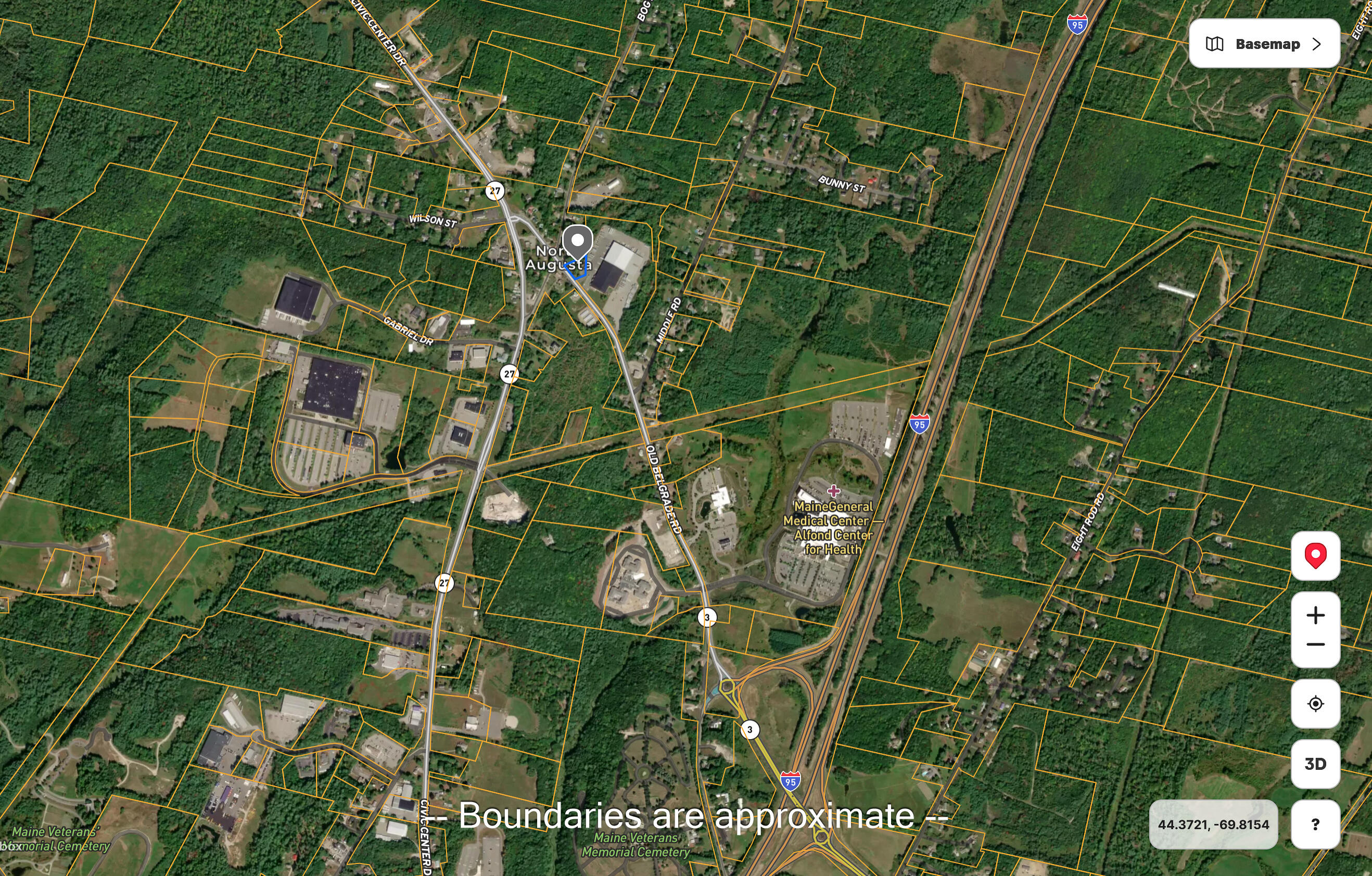 490-497 Old Belgrade Road Augusta, ME 04330 - Photo 12 of 20 110054map-104