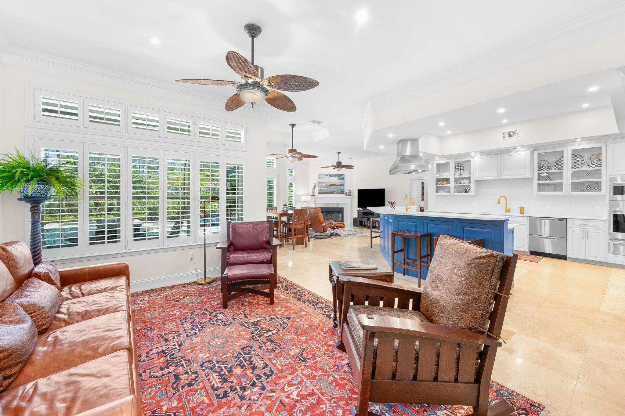 248 Marshside Drive St. Augustine, FL 32080 - Photo 10 of 78 a living room with furniture and a large window