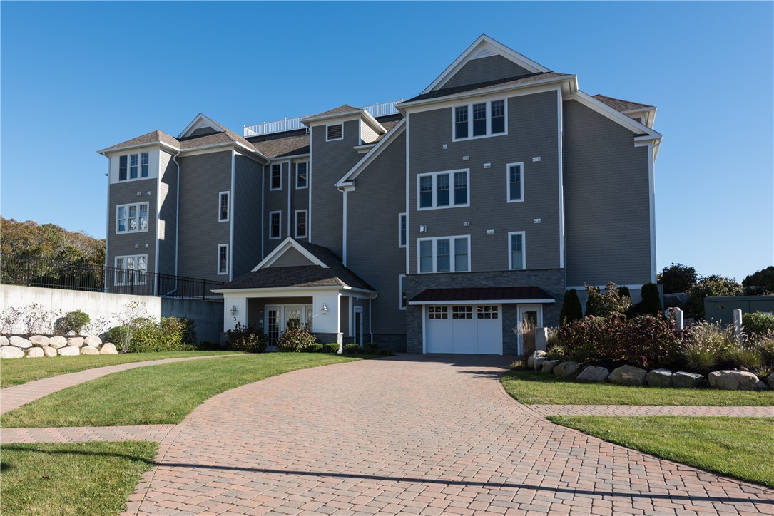 3 Compass Way, Unit B301 Westerly, RI 02891 - Photo 29 of 33 Entrance to the Building with a convenient heated garage just below the Residences.