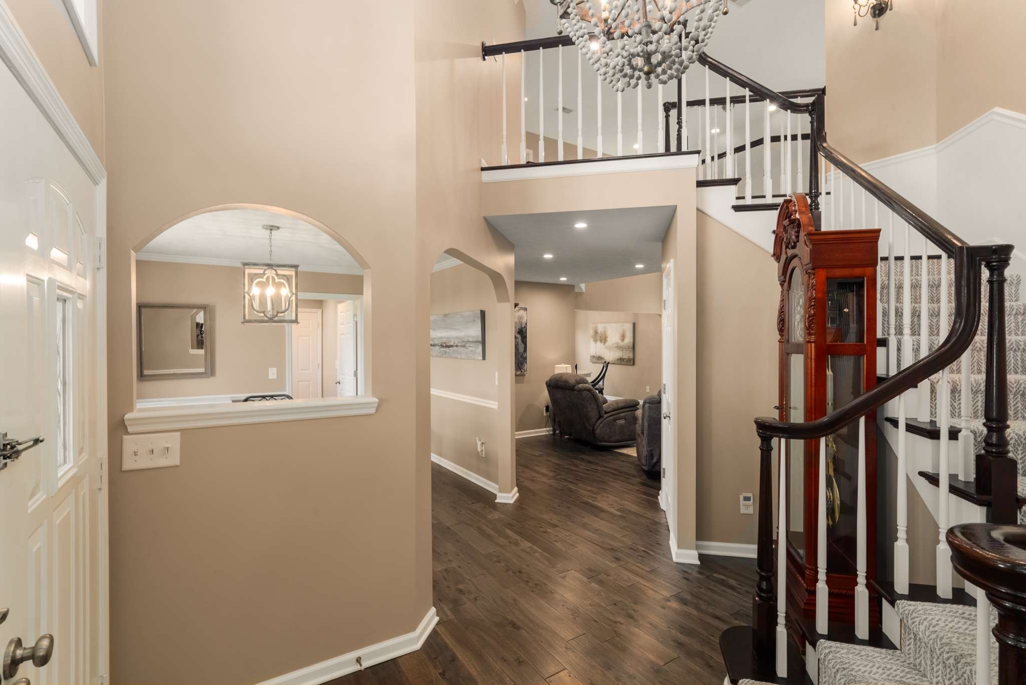 1056 Gilmore Hill Road Lebanon, TN 37087 - Photo 8 of 55 a view of entryway and hall with wooden floor