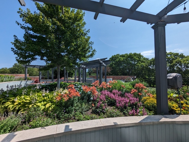 5415 North Sheridan Road, Unit 5305 Chicago, IL 60640 - Photo 13 of 16 a view of a garden with flowers