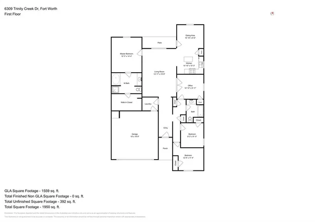 $1,895 | 6309 Trinity Creek Drive, Fort Worth, TX 76179