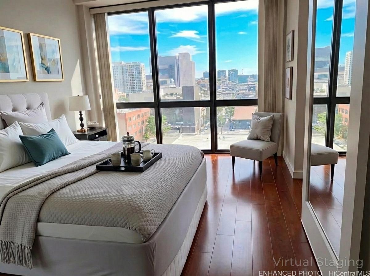 225 Queen Street, Unit 19F Honolulu, HI 96813 - Photo 7 of 25 Enhanced