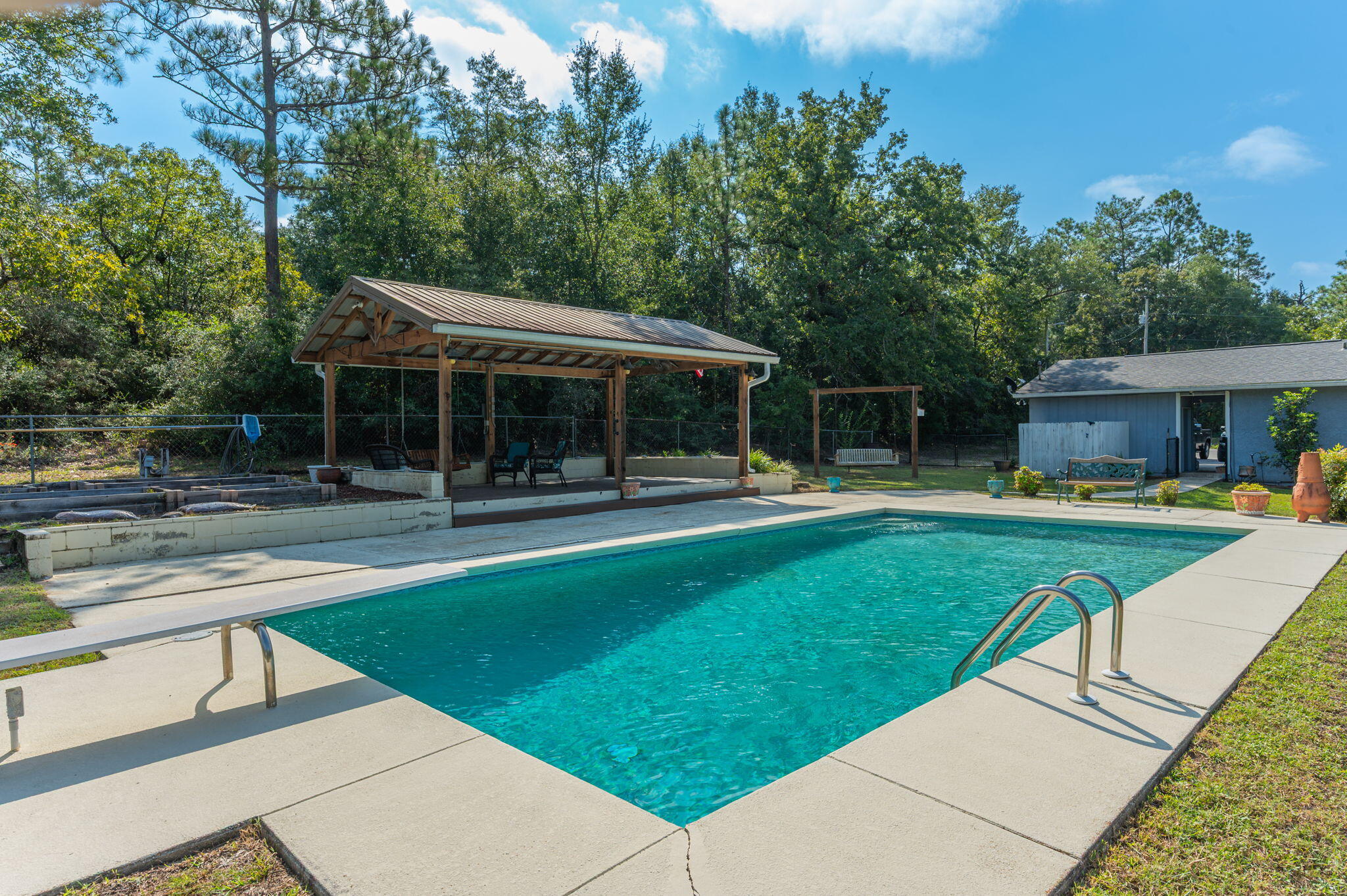 4449 Wolf Track Ridge Crestview, FL 32539 - Photo 24 of 31 10' deep pool