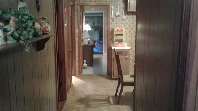 a view of a house with a tree